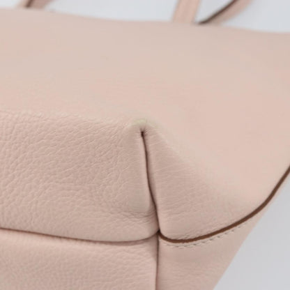 Salvatore Ferragamo Gancini Tote Leather, Pink, Leather, Tote Bag