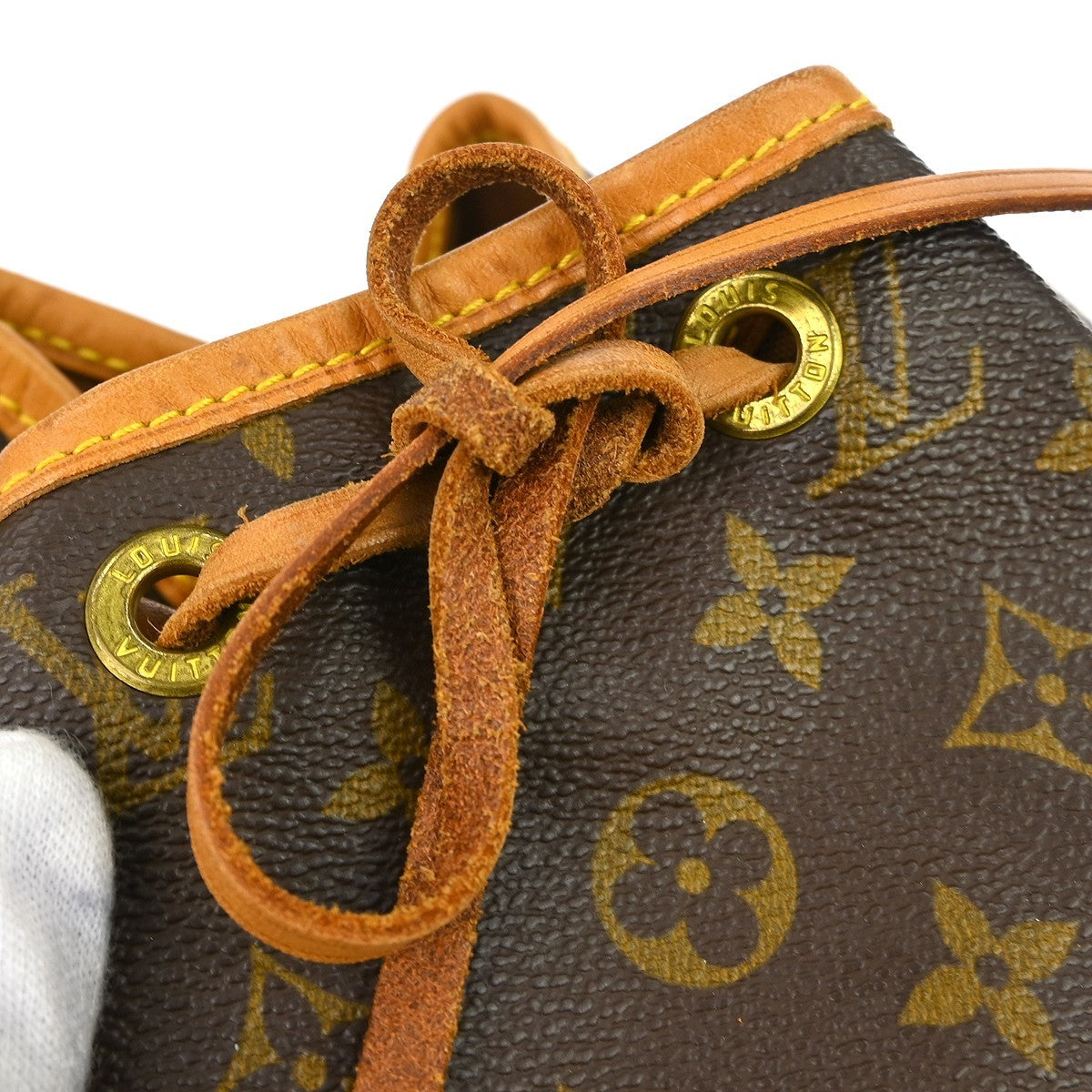 Louis Vuitton Vintage Montsouris Monogram Canvas, Brown, Canvas, Backpack