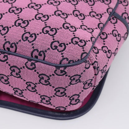 Gucci Children's Messenger GG Canvas, Pink, Canvas, Handbag
