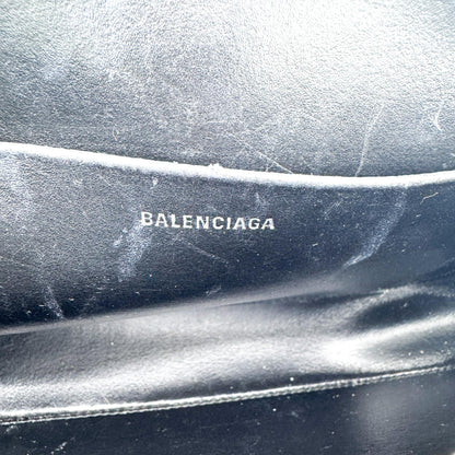 Balenciaga Everyday Camera Leather, Black, Leather, Handbag