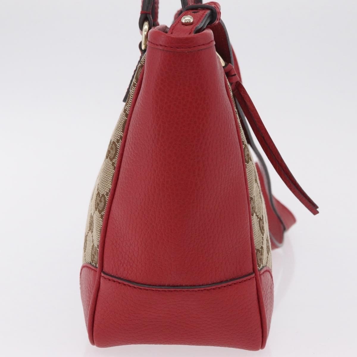Gucci Bree Convertible GG Canvas with Leather, Beige, Canvas, Tote Bag