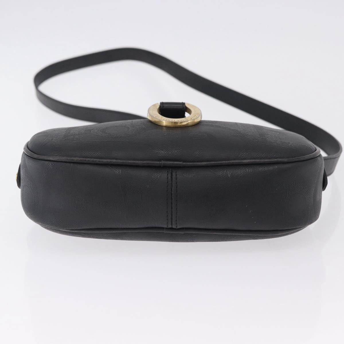 Christian Dior Vintage Trotter Canvas, Black, Canvas, Shoulder Bag