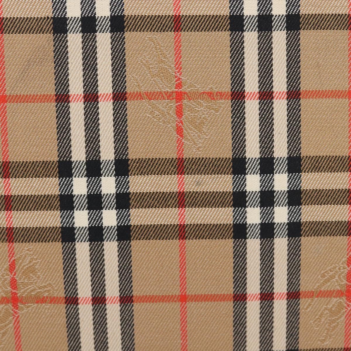 Burberry Nova check Pochette Canvas, Beige, Canvas, Clutch