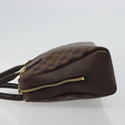 Louis Vuitton Triana Damier, Brown, Canvas, Handbag