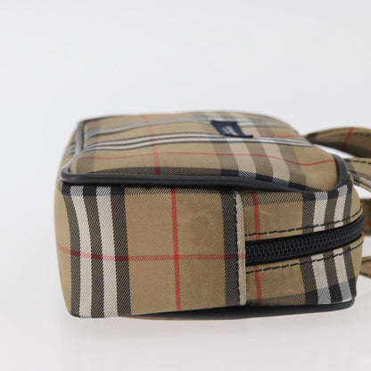 Burberry Nova Check Nylon, Beige, Nylon, Handbag