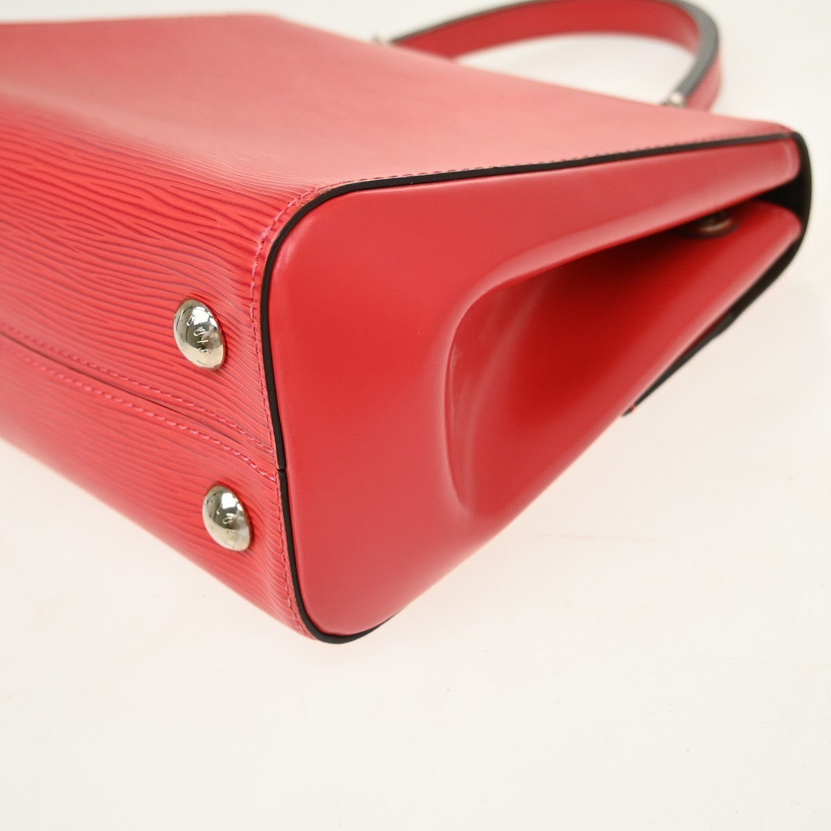 Louis Vuitton Cluny Top Handle Epi Leather, Red, Leather, Handbag