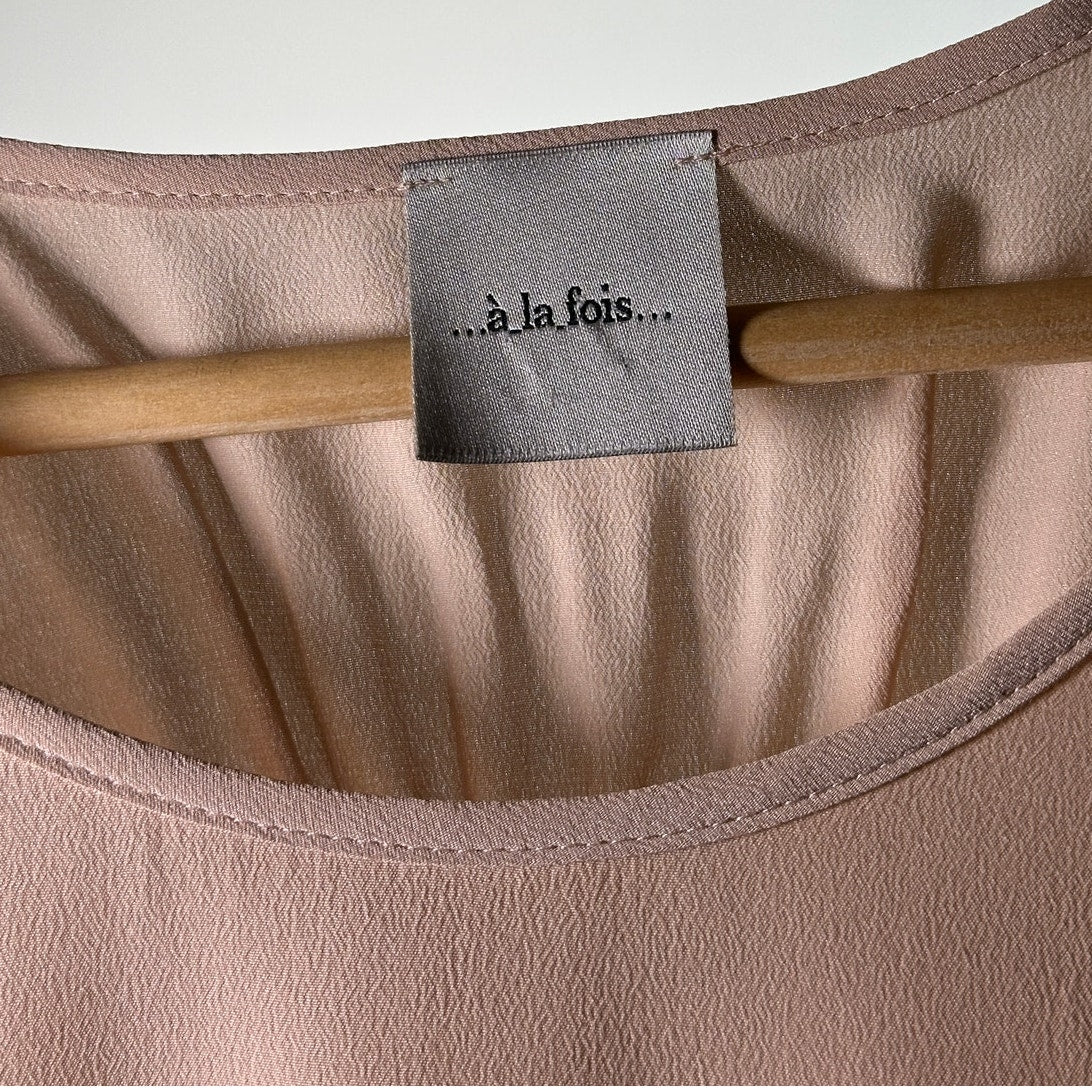 A La Fois Silk Tunic Top - Brandsamsara