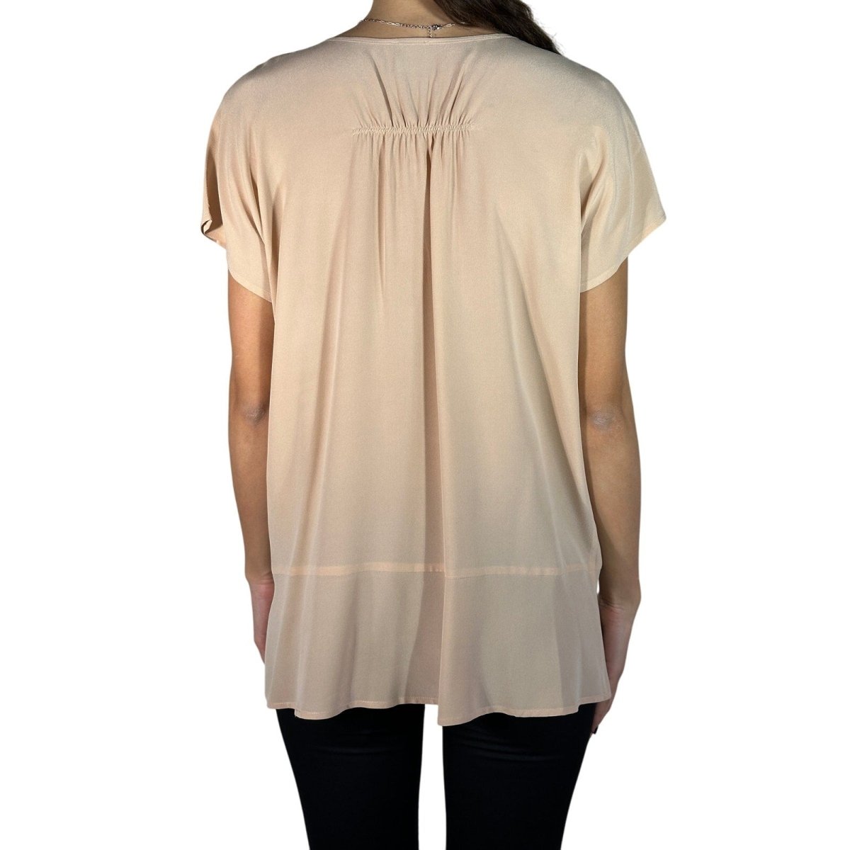 A La Fois Silk Tunic Top - Brandsamsara
