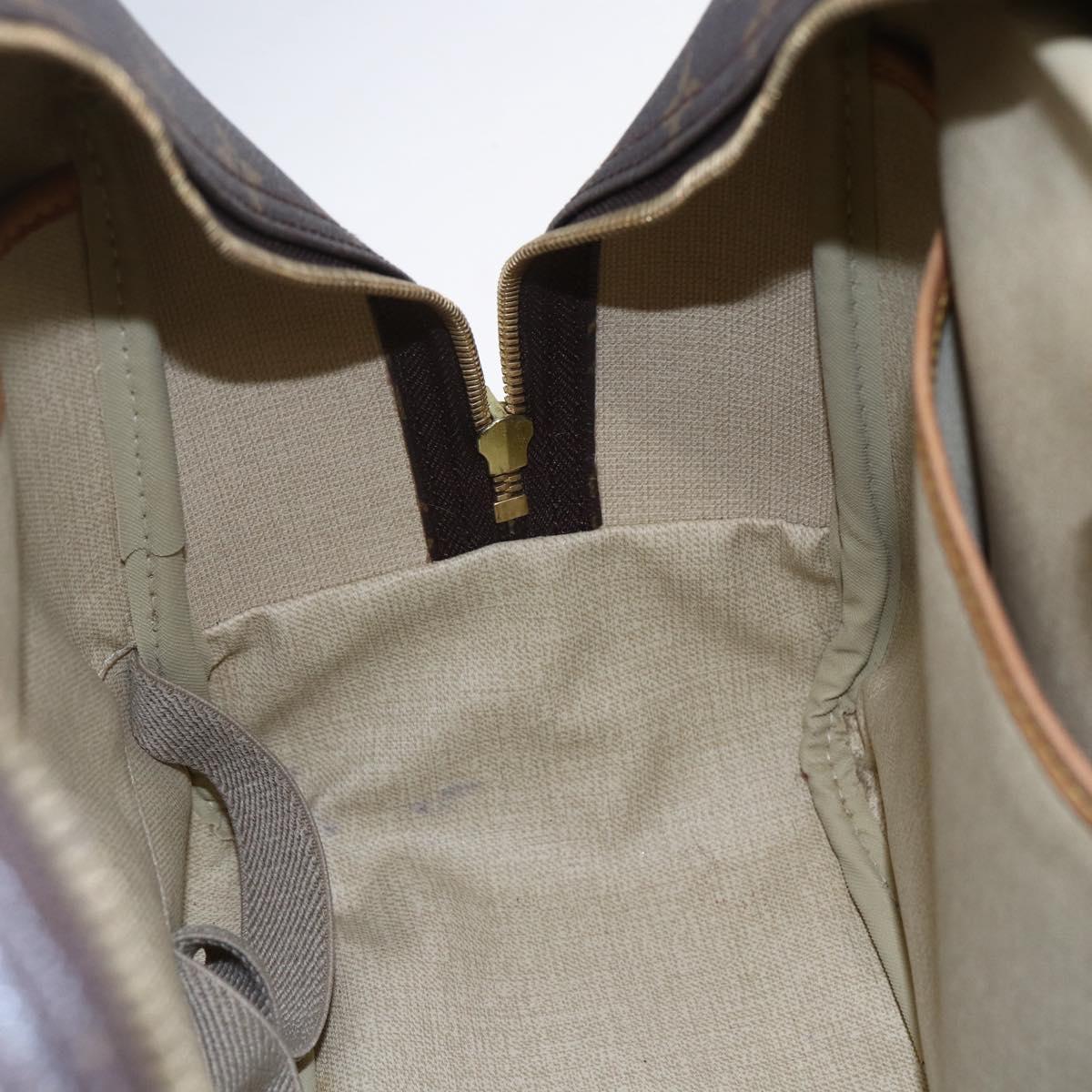 Louis Vuitton Deauville Handbag Monogram Canvas, BROWN, CANVAS, Handbag