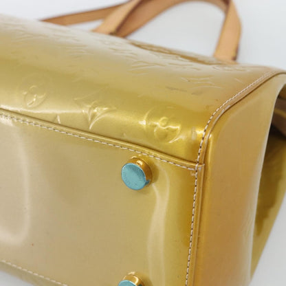 Louis Vuitton Blair Monogram Vernis, Beige, Patent Leather, Handbag