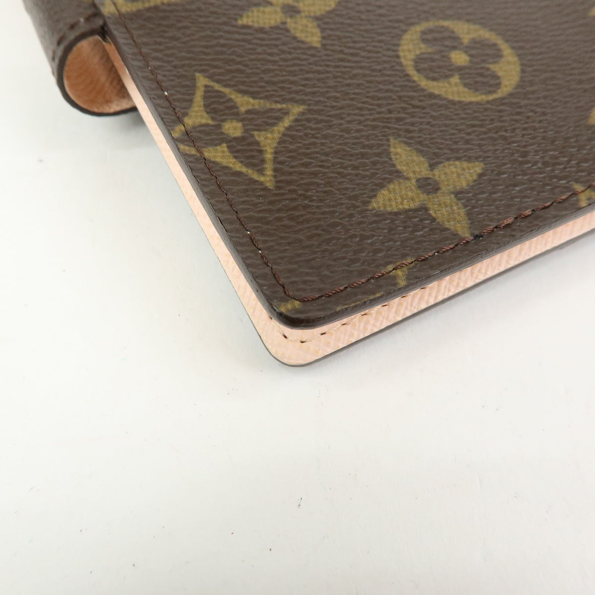Louis Vuitton Koala Ring Agenda Cover Monogram Canvas, Brown, Canvas, Briefcase