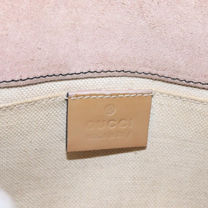 Gucci Emily Chain Flap Patent, Beige, Patent Leather, Shoulder Bag