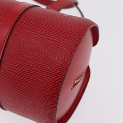 Louis Vuitton Soufflot Epi Leather, Red, Leather, Tote Bag