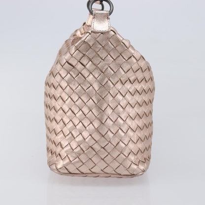 Bottega Veneta Zip Hobo Intrecciato Nappa, Pink, Leather, Shoulder Bag