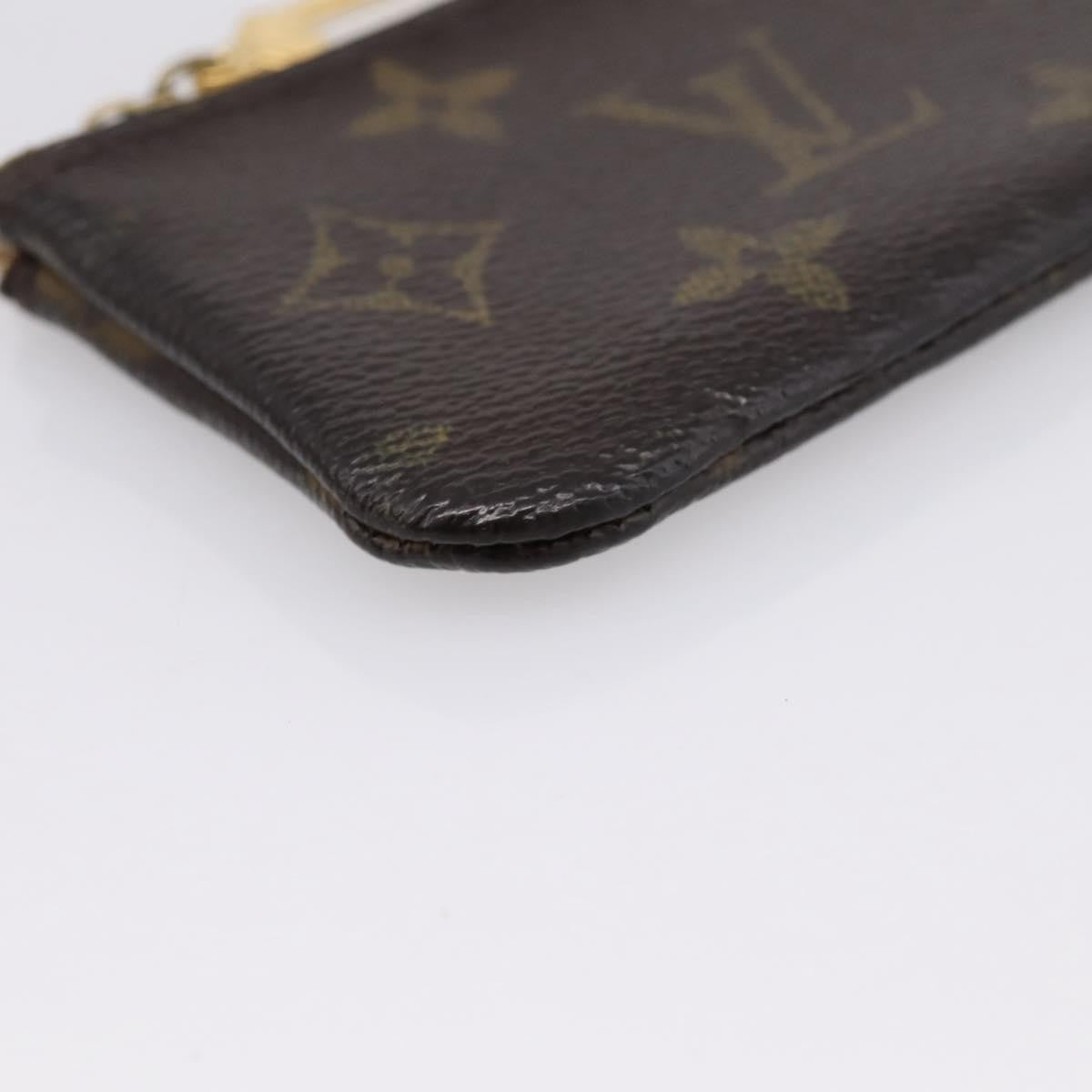 Louis Vuitton Pochette clés NM Canvas, Brown, Canvas, Wallet