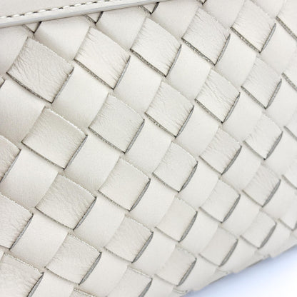 Bottega Veneta Duo Intrecciato Nappa, Beige, Leather, Handbag