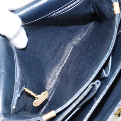 Celine Horse Carriage Leather, Black, Leather, Shoulder Bag