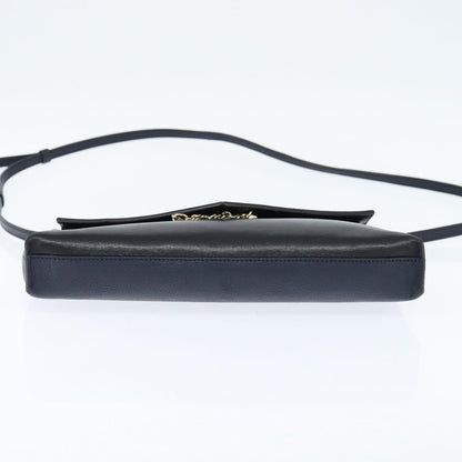 Chloe Sally Leather, Navy, Leather, Shoulder Bag