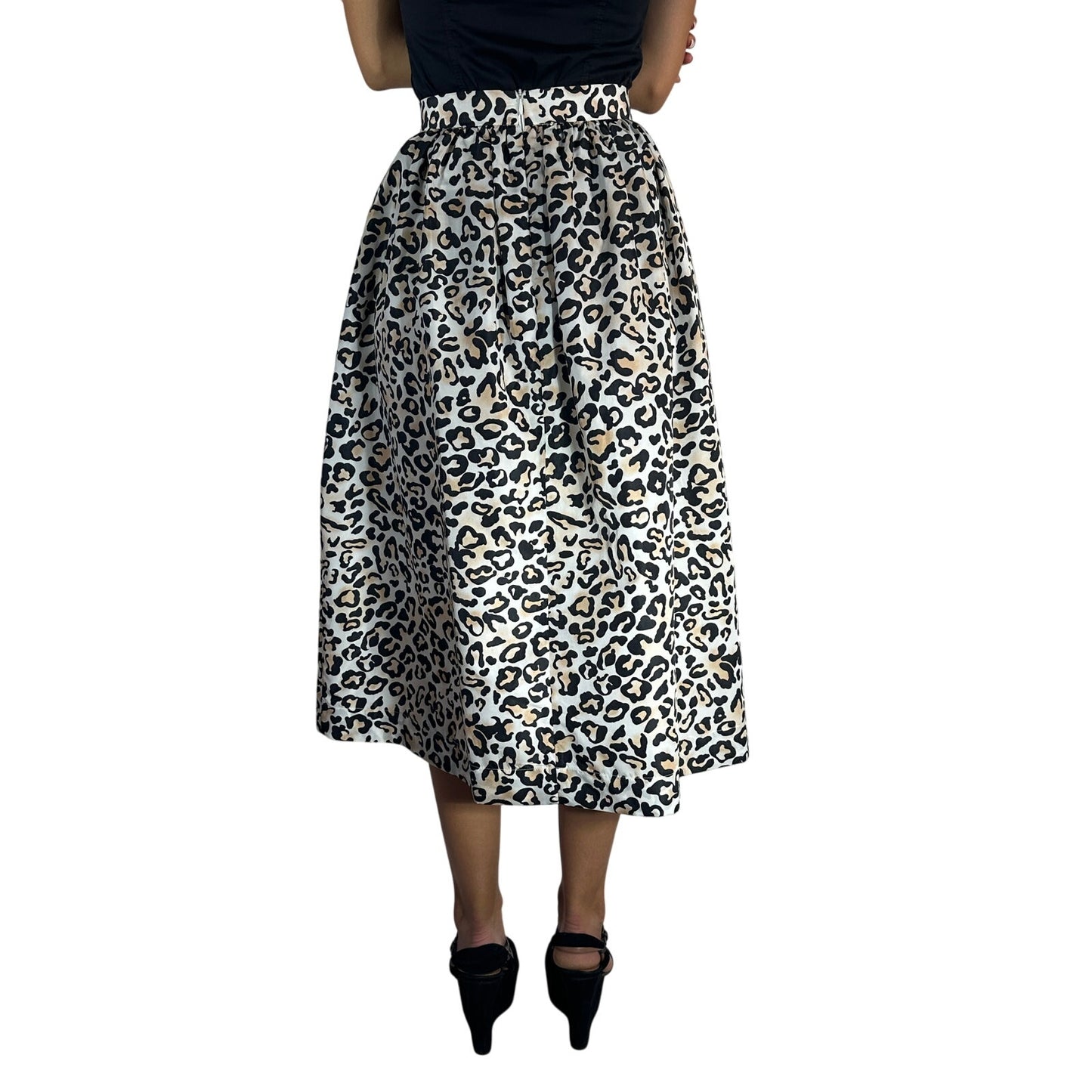 Ermanno Scervino Leopard Skirt