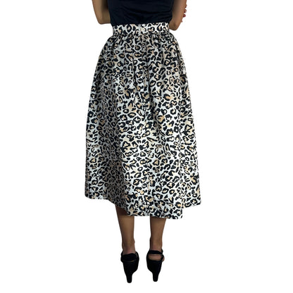 Ermanno Scervino Leopard Skirt