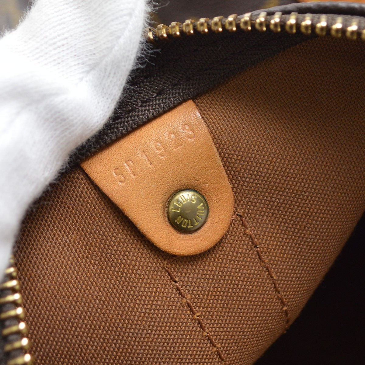 Louis Vuitton Keepall Monogram Canvas, Brown, Canvas, Travel Bag