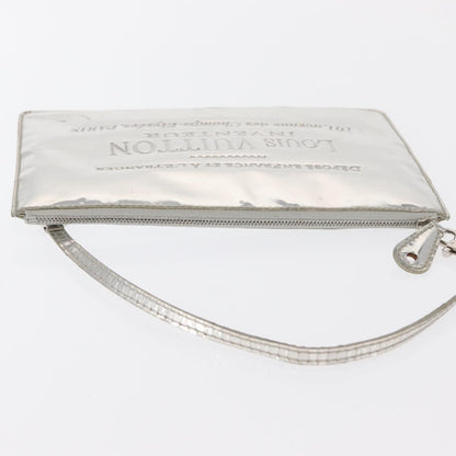 Louis Vuitton Pochette Clutch Monogram Miroir PVC, Silver, PVC, Clutch