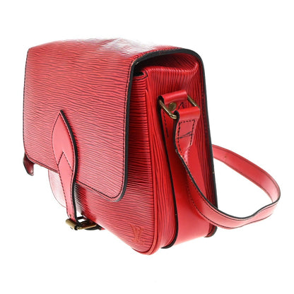 Louis Vuitton Cartouchiere Epi Leather, Red, Leather, Shoulder Bag
