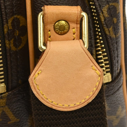 Louis Vuitton Reporter Monogram Canvas, Brown, Canvas, Shoulder Bag