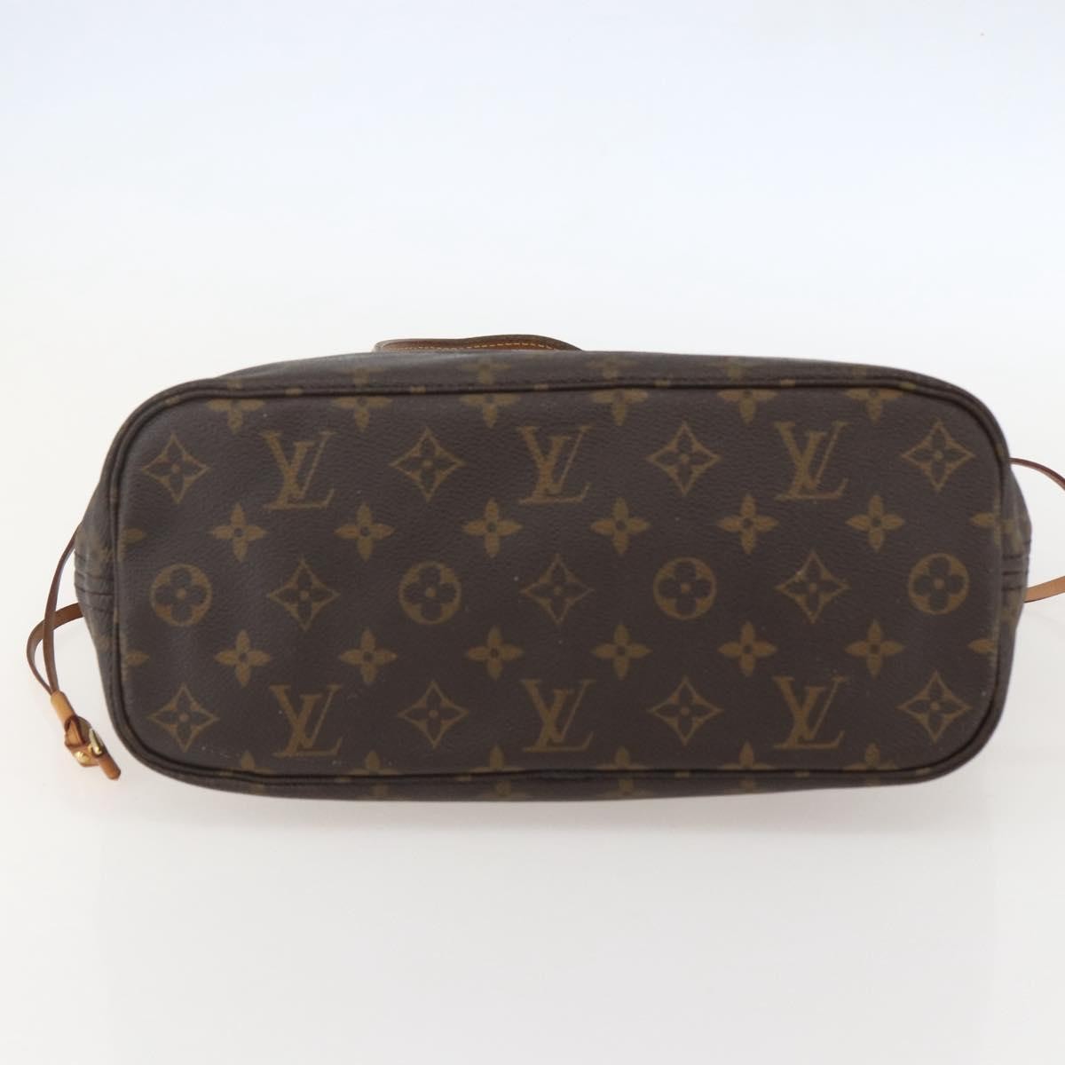 Louis Vuitton Neverfull Monogram Canvas, Brown, Canvas, Tote Bag
