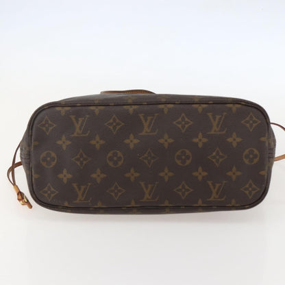 Louis Vuitton Neverfull Monogram Canvas, Brown, Canvas, Tote Bag