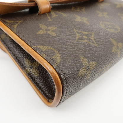 Louis Vuitton Florentine Waist Monogram Canvas, Brown, Canvas, Handbag