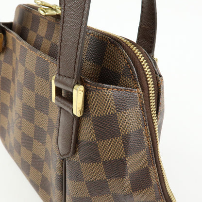 Louis Vuitton Belem Damier, Brown, Canvas, Handbag