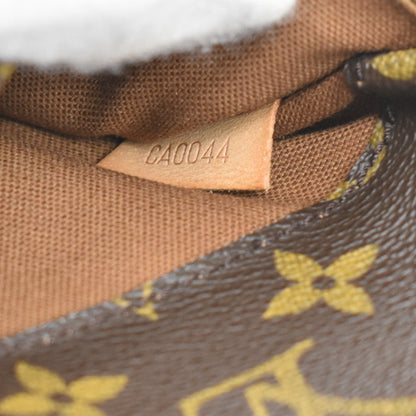 Louis Vuitton Pochette Gange Monogram Canvas, Brown, Canvas, Clutch