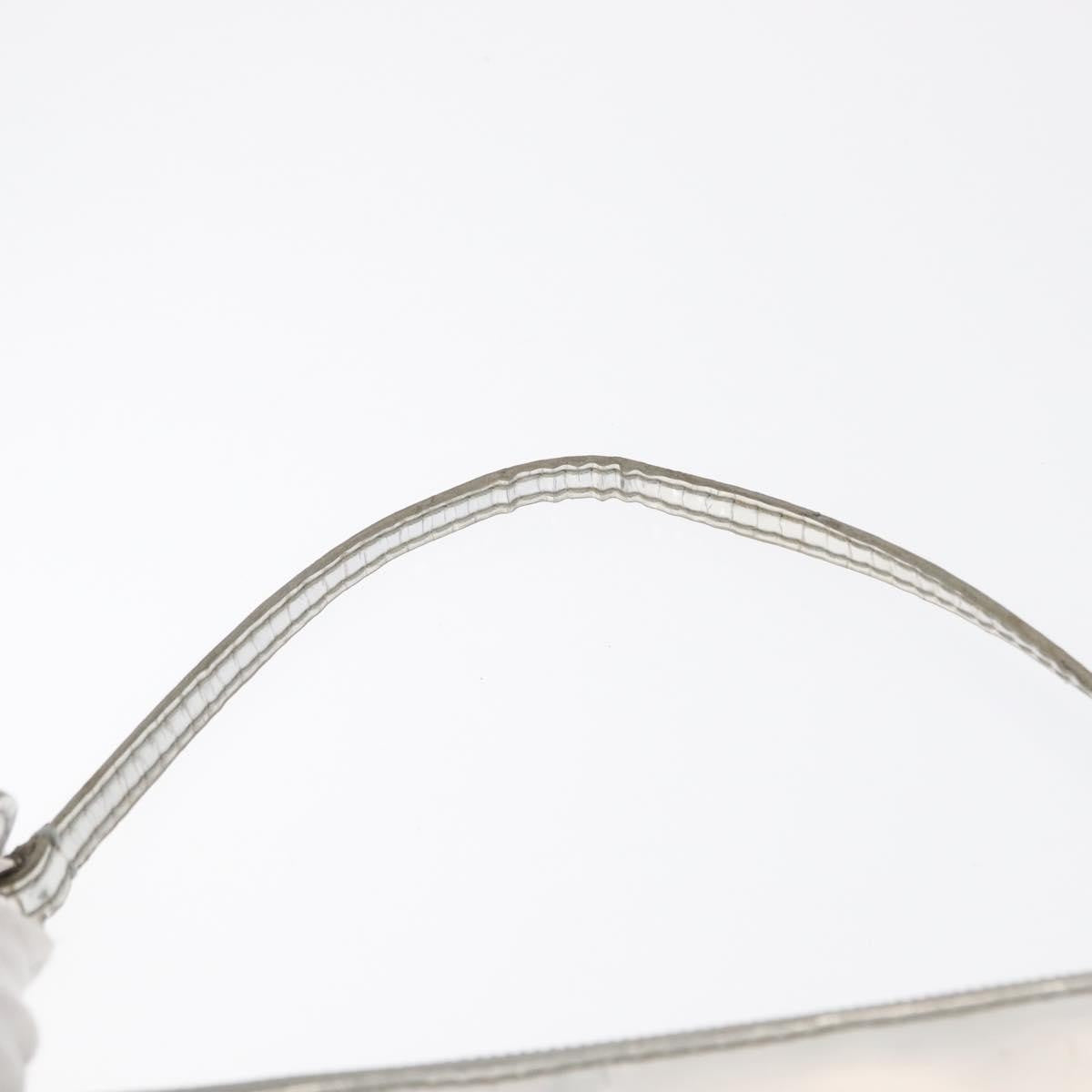 Louis Vuitton Pochette Clutch Monogram Miroir PVC, Silver, PVC, Clutch