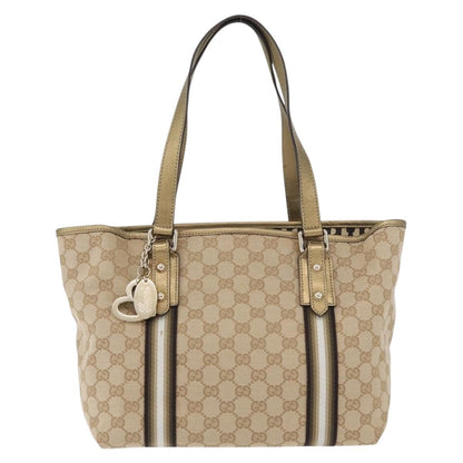 Gucci Jolicoeur GG Canvas, Beige, Canvas, Tote Bag