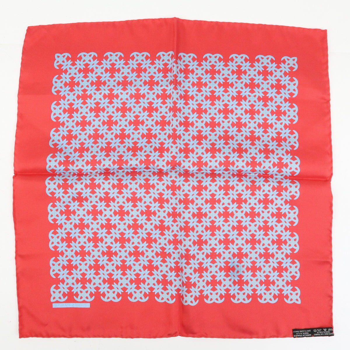Hermes Carré 42 Silk, Red, Silk, Scarf