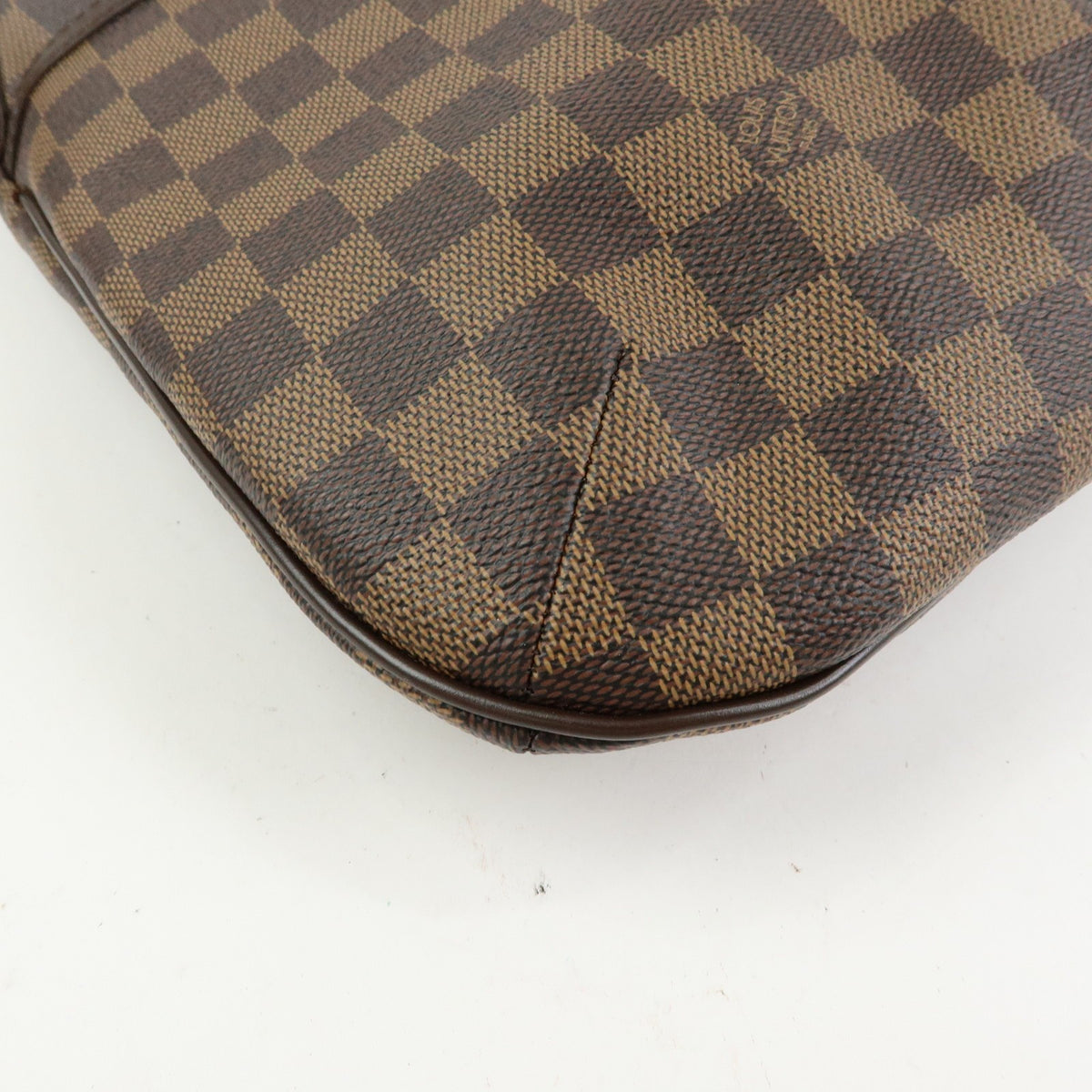Louis Vuitton Bloomsbury Damier, Brown, Canvas, Shoulder Bag