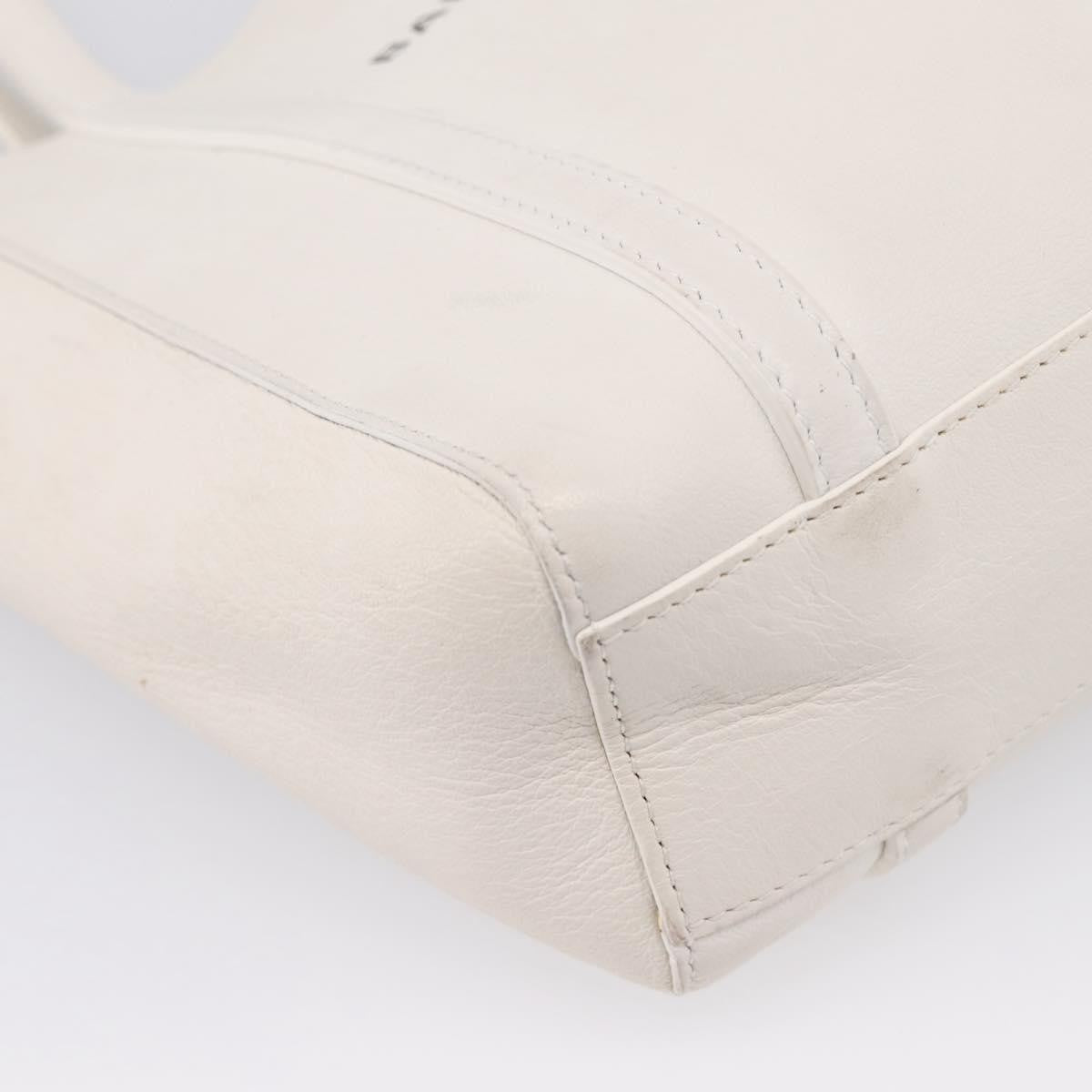 Balenciaga Everyday Leather, White, Leather, Tote Bag