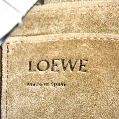 Loewe Gate Dual Leather, Beige, Leather, Shoulder Bag