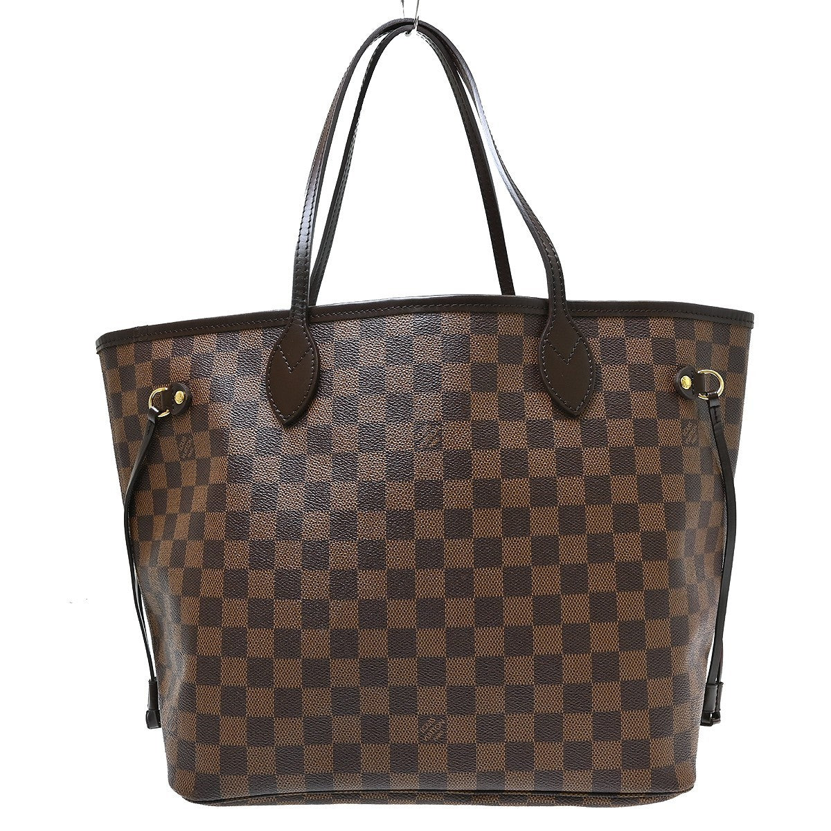 Louis Vuitton Neverfull Monogram, Brown, Canvas, Tote Bag