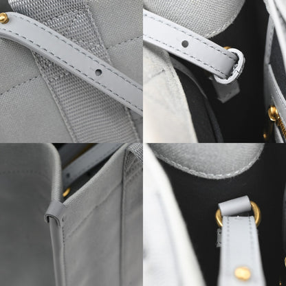 Balenciaga Hardware Canvas, Gray, Canvas, Tote Bag