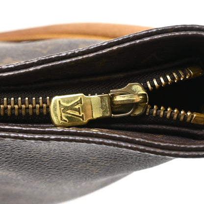 Louis Vuitton Looping Monogram Canvas, Brown, Canvas, Handbag