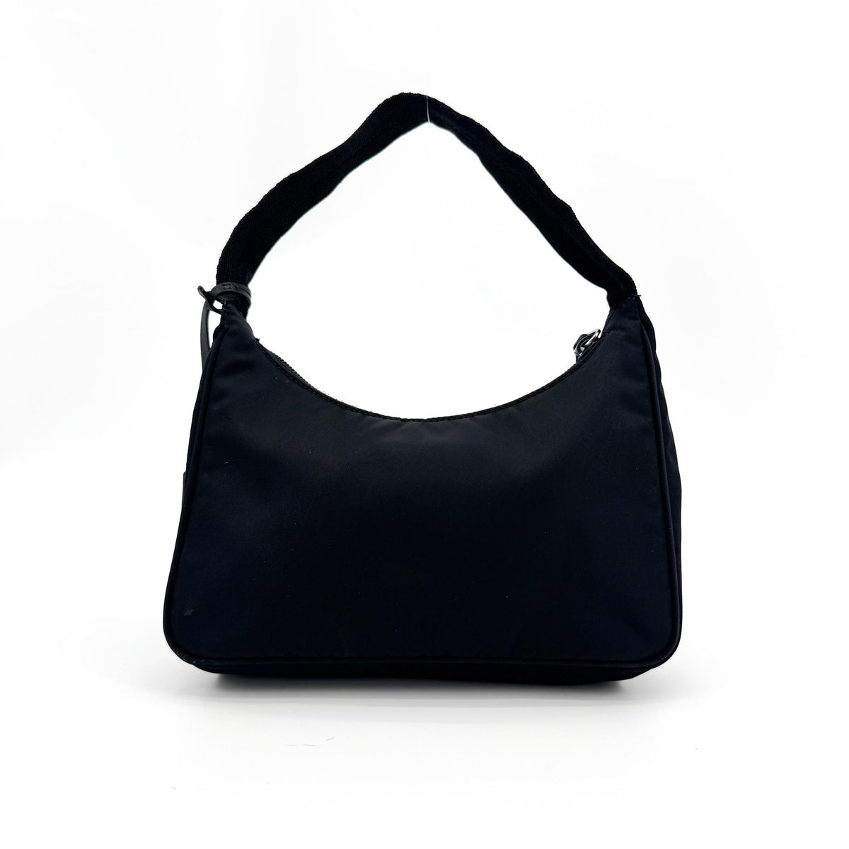 Prada Re-Edition Velvet, Black, Nylon, Shoulder Bag
