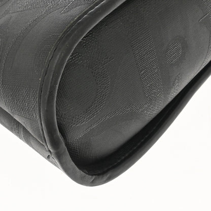 Christian Dior Vintage Canvas, Black, PVC, Tote Bag