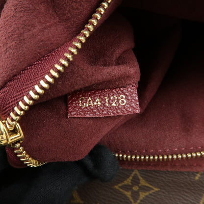 Louis Vuitton Saint Placide Monogram Canvas and Leather, Brown, Canvas, Handbag