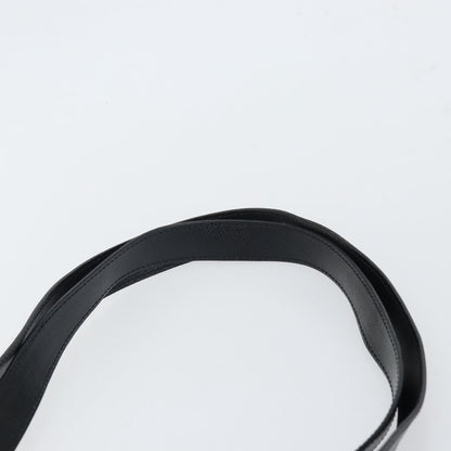 Celine Vintage turn lock shoulder Leather, Black, Leather, Handbag
