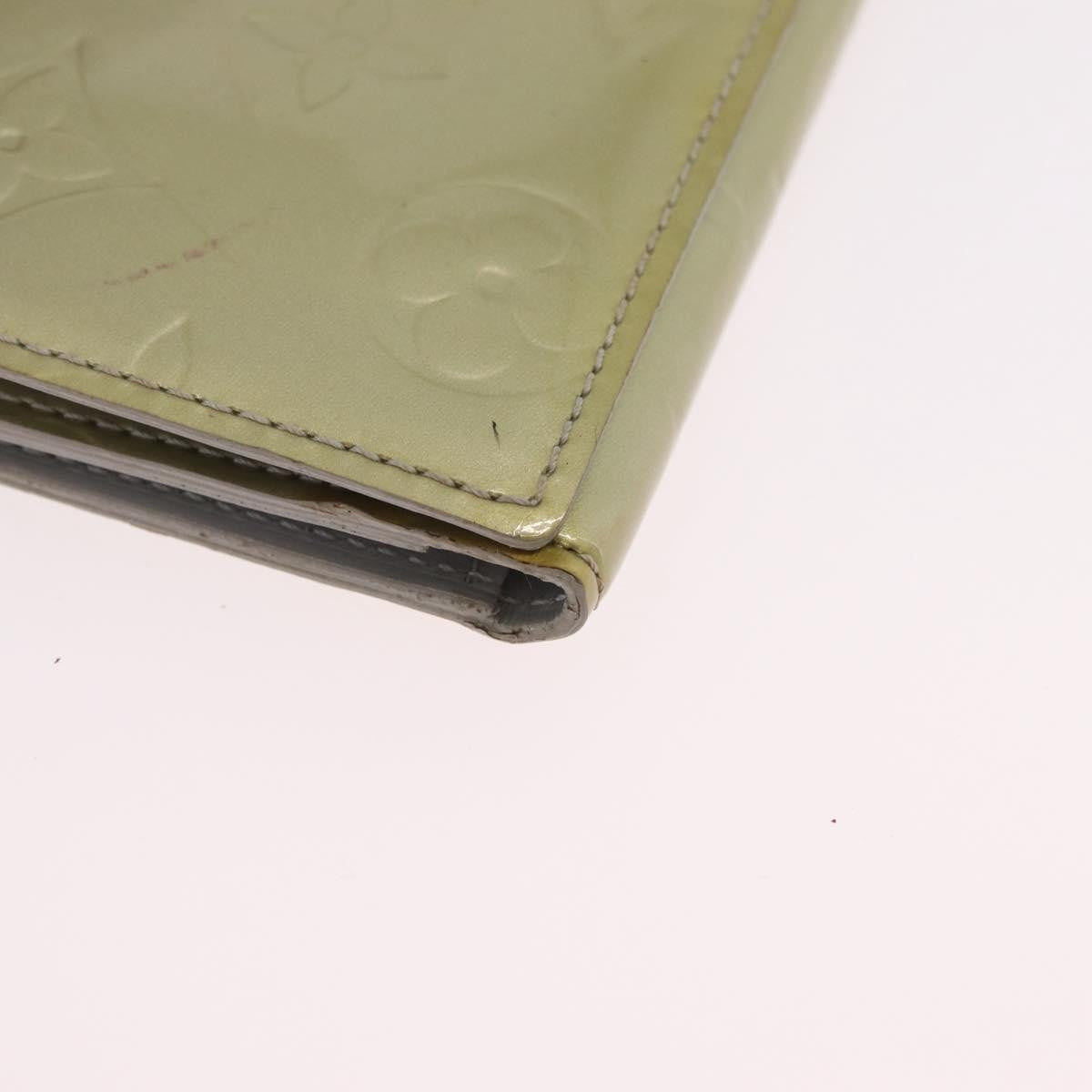 Louis Vuitton Walker Monogram Vernis, Gray, Patent Leather, Wallet