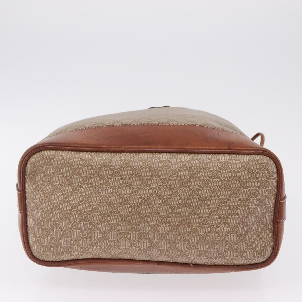 Celine Macadam Shoulder Canvas, Multicolour, Canvas, Crossbody Bag