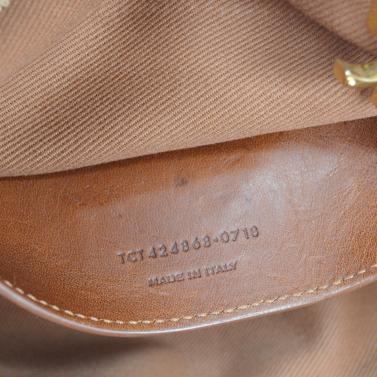 Saint Laurent Monogram Cabas Downtown Straw, Beige, Leather, Tote Bag