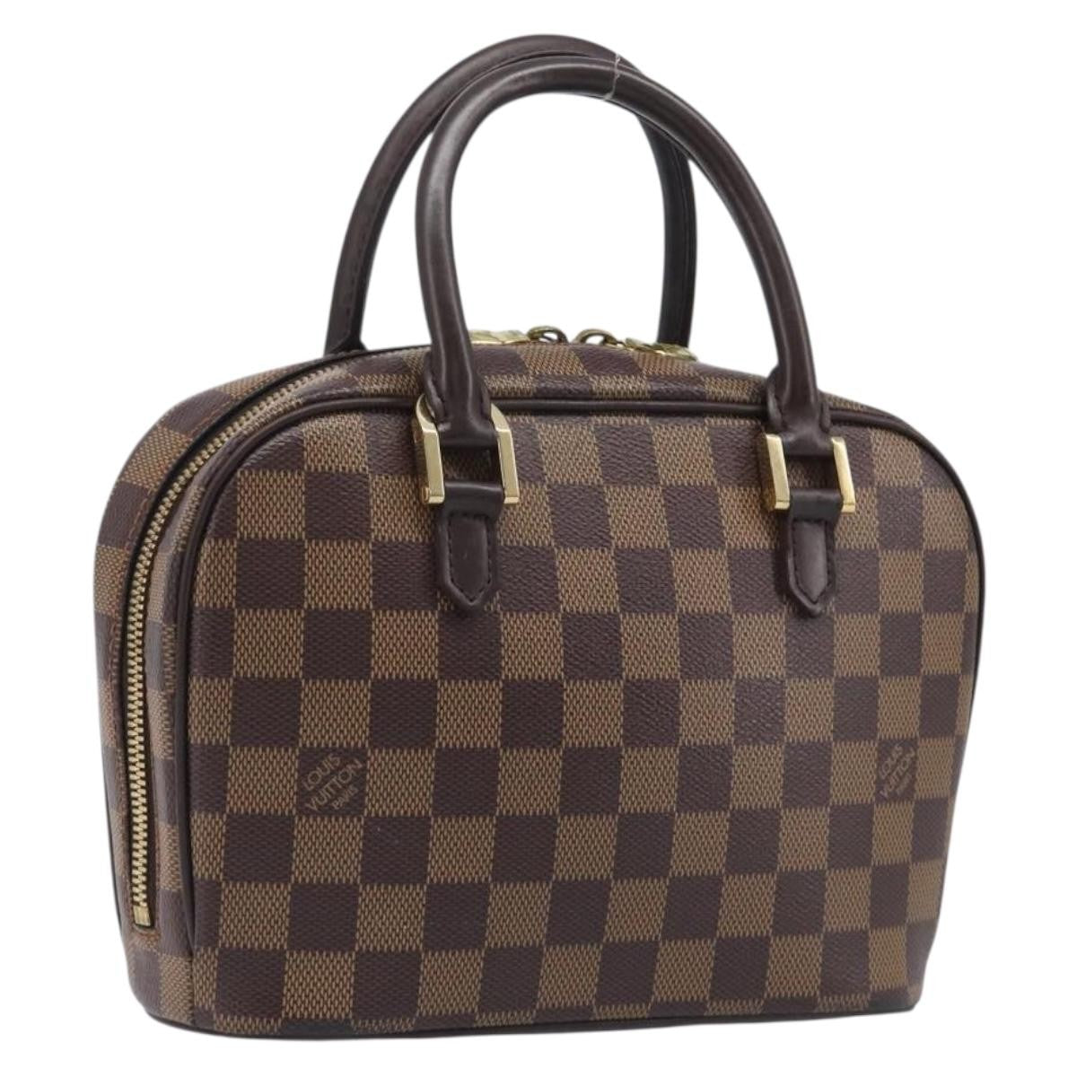 Louis Vuitton Sarria Damier, Brown, Canvas, Handbag